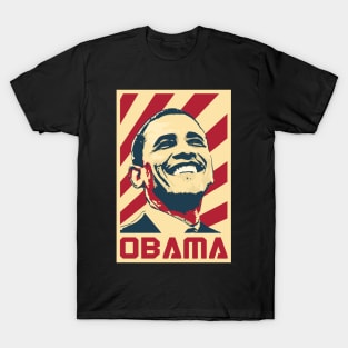 Barack Obama Retro Propeganda T-Shirt